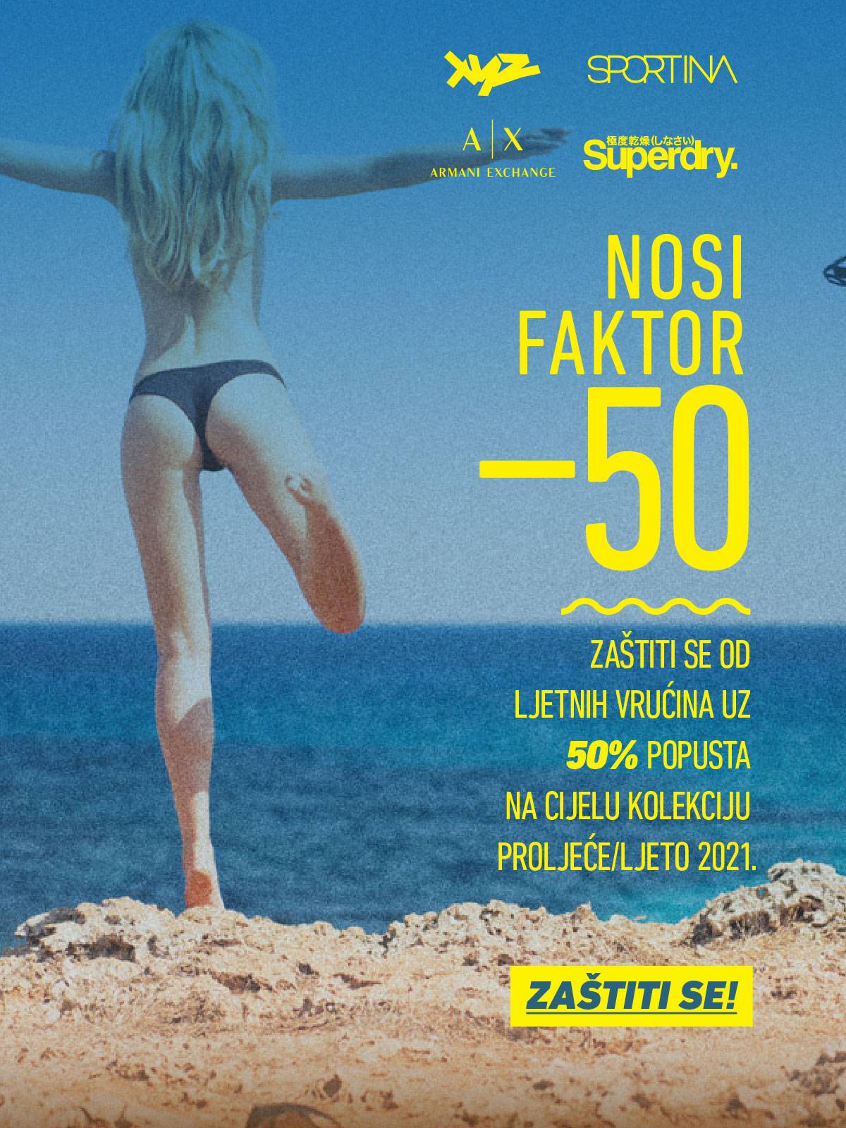 Nosi faktor -50!