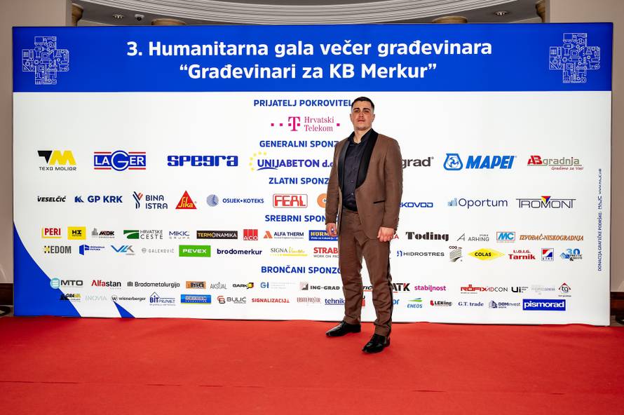Humanitarna večer za bolnicu Merkur: Građevinari sakupili više od 250.000 eura