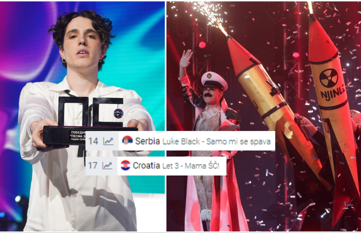 Srbija je 'prešišala' Hrvatsku na kladionicama: Luke Black je na 14. mjestu, a Let 3 na 17.