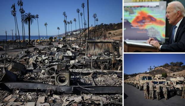 Los Angeles: Vjetrovi koji stižu bit će 'povijesni', vatrogasci se spremaju na najcrnji scenarij