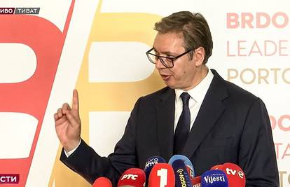 VIDEO Bahati Vučić, razljutilo ga pitanje oko Kosova pa napao novinara: 'Aj, malo se upristoji'