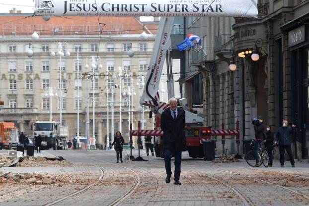 Oštećenja u centru Zagreba nakon potresa