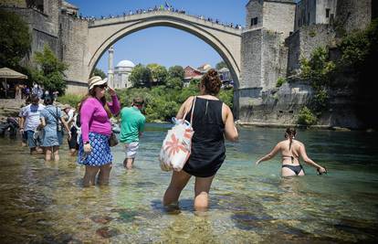 Vruće je i u Mostaru: Šesti dan temperatura je iznad 40°C