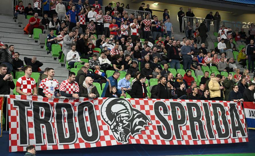 Susret Hrvatske i Španjolske u polufinalu Europskog prvenstva u futsalu