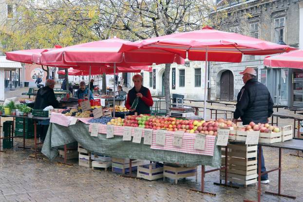 Zagreb: Europski trg je od danas tržnica