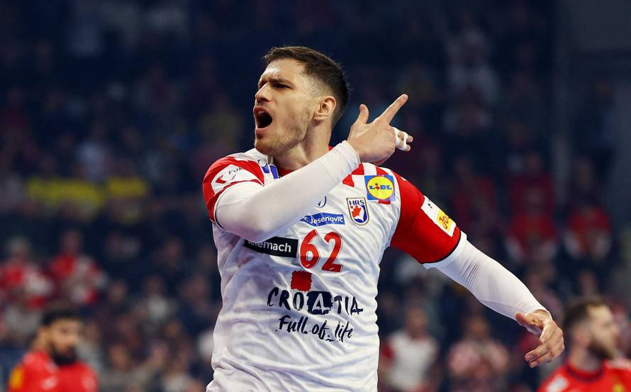 EHF 2024 Men's European Handball Championship - Preliminary Round - Group B - Spain v Croatia