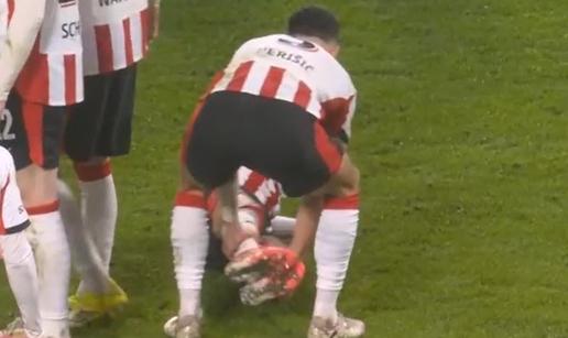 VIDEO Pogledajte nesvakida&scaron;nji potez Peri&scaron;i&cacute;a! Suigra&ccaron; prasnuo u smijeh, ali i komentator