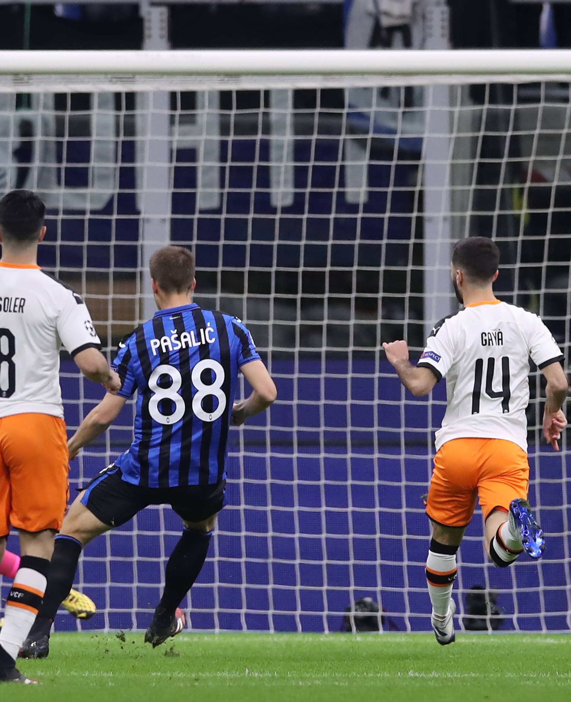 Atalanta v Valencia - UEFA Champions League - Round of 16 - First Leg - Giuseppe Meazza