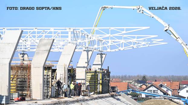 FOTO Pogledajte kako raste novi dom 'vatrenih' u Gorici!