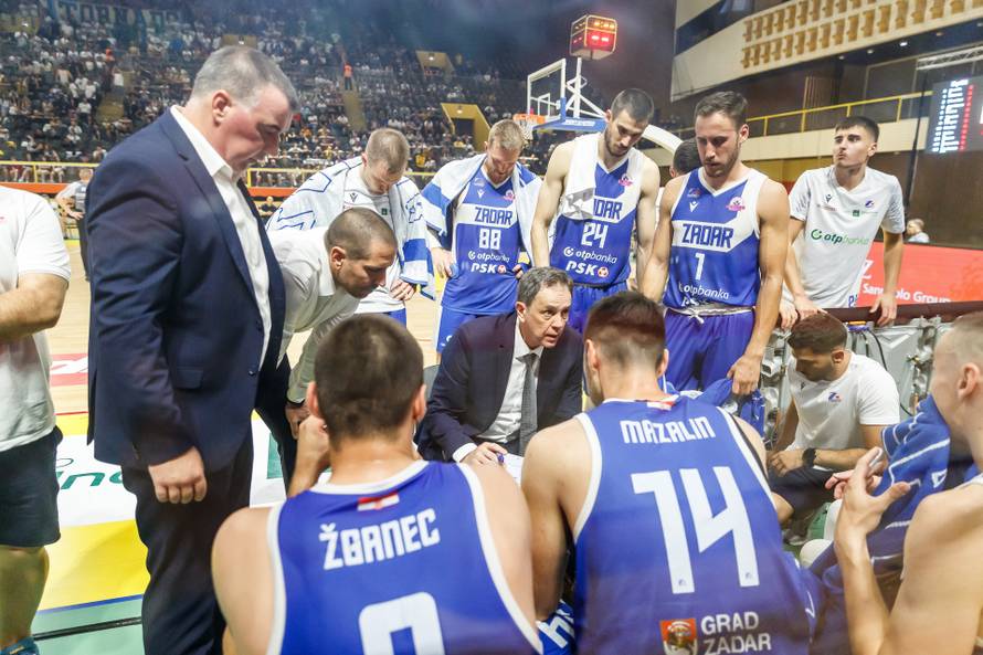 Split: Treća utakmica finala doigravanja košarkaškog Prvenstva Hrvatske između Splita i Zadra