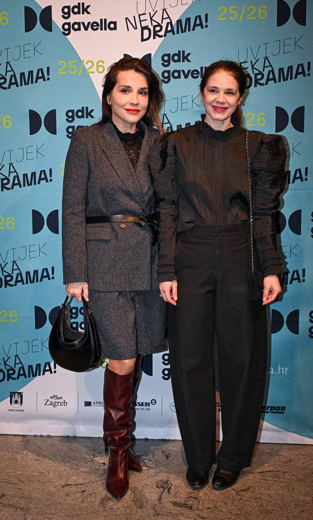 Zagreb: Dolazak poznatih na premijeru predstave "Samci" u kazalištu Gavella