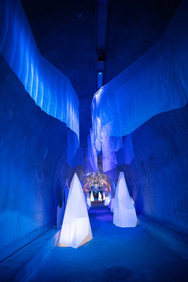 Zagreb: Predstavljan novi adventski projekt Polar Express u  tunelu Grič