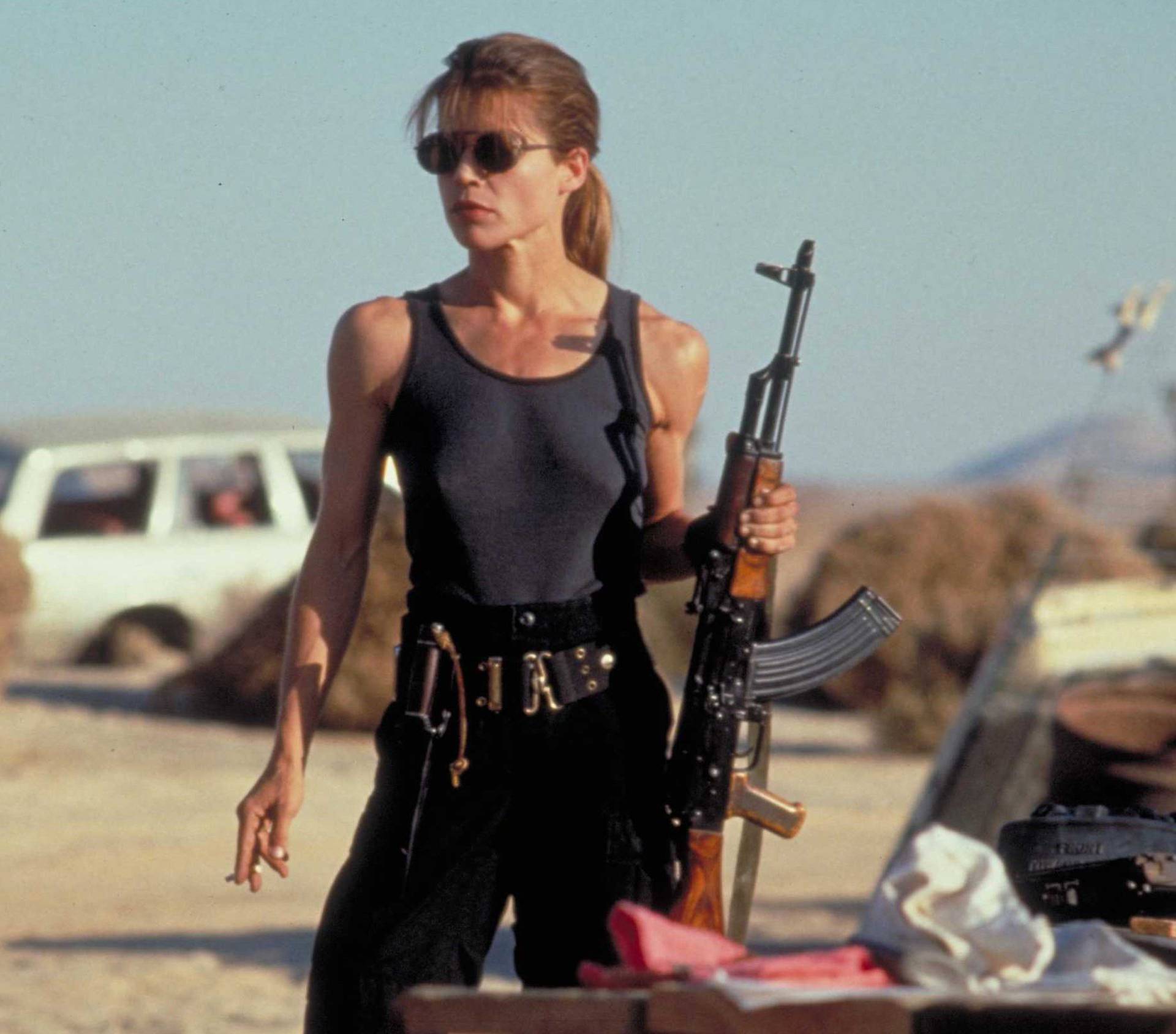 Terminator i Sarah Connor su 'obnovili' fotku staru 27 godina