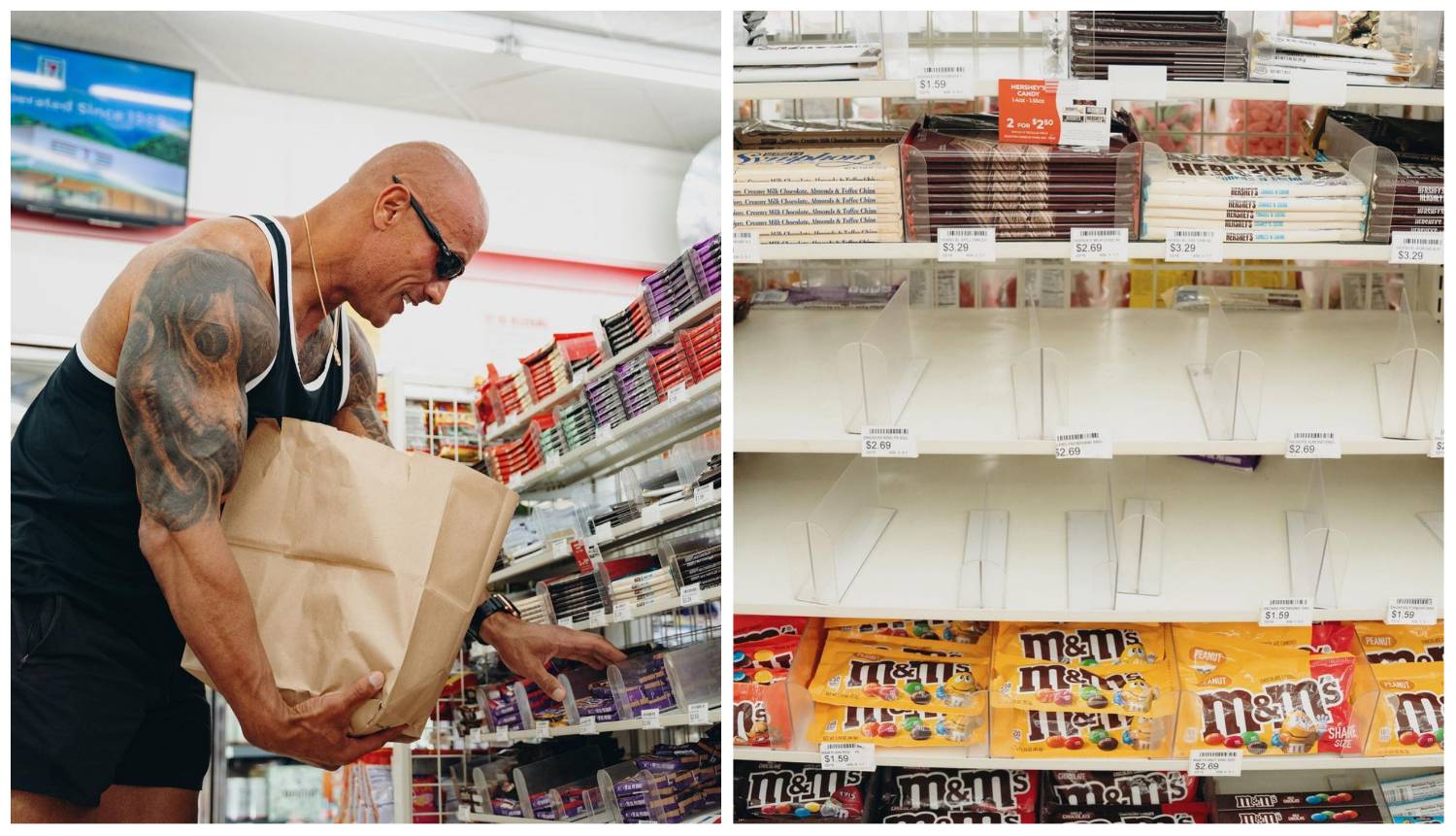 Dwayne Johnson kupio je sve čokoladice u dućanu: Krao sam, pogriješio sam, to me izjedalo