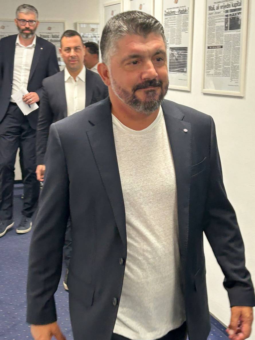 Hajduk predstavio Gattusa: Livaja mi je 'desetka', nema više malog nogometa iza kuće!