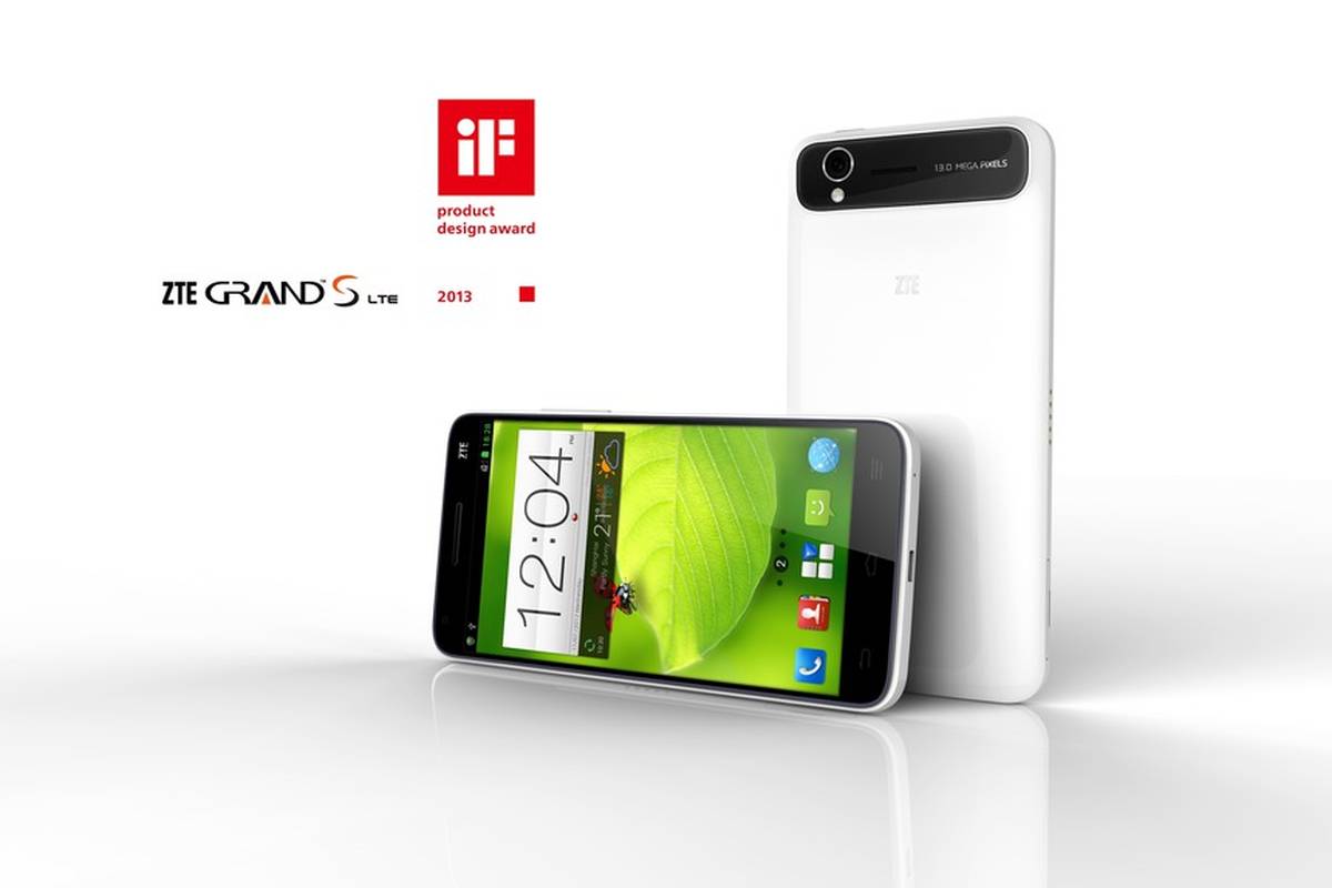 ZTE je za svoj 5-inčni FullHD dobio i IF nagradu za dizajn