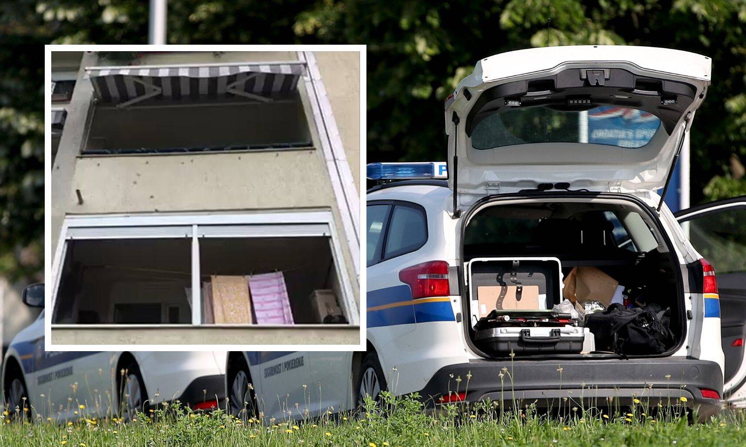 Pucnjava na Jarunu: Izrešetao im balkon, a u stanu bila  obitelj