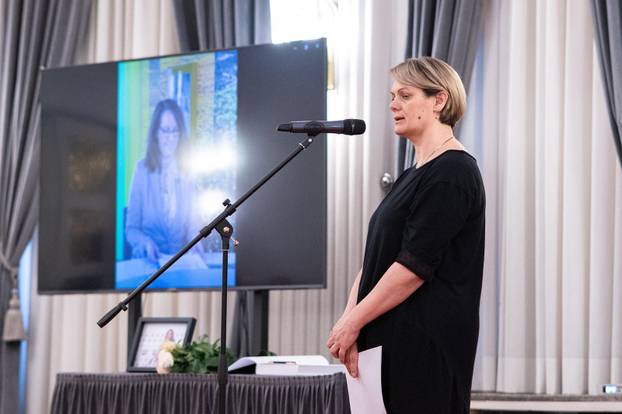 Zagreb: Komemoracija za novinarku Milu Moralić u Novinarskom domu