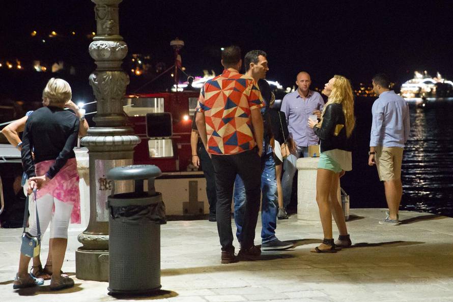Dubrovnik: Vladimir Kli?ko i Hayden Panettiere iskrcali se s jahte Va Bene i prošetali Gradom