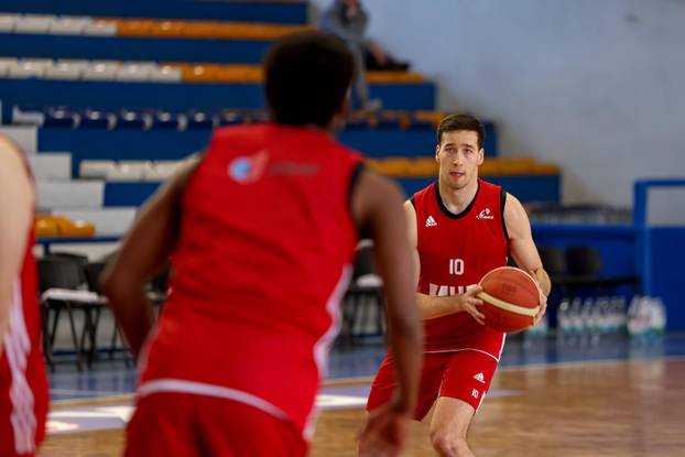 Zadar: Trening košarkaške reprezentacije u Jazinama