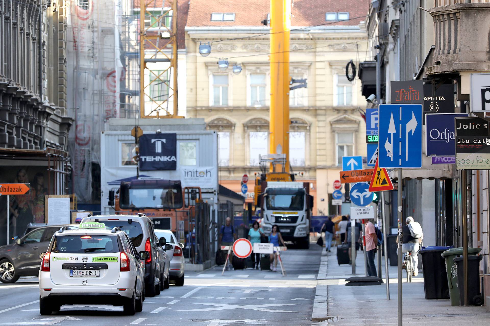 Zagreb: Dio Gunduli?eve ulice bit ?e zatvoren zbog radova