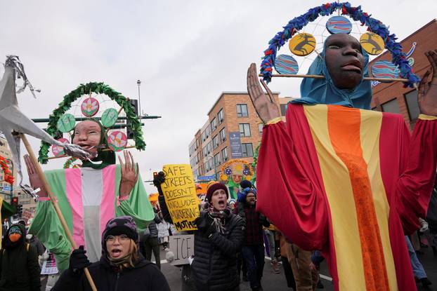 Immigration enforcement action continues, days after the fatal shooting of Renee Nicole Good by an ICE agent, in Minneapolis