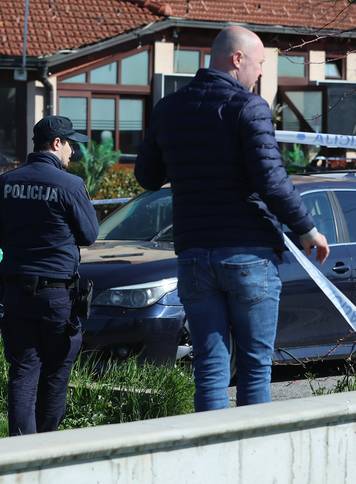 Zagreb: Policijski očevid u Dubravi gdje je jutros došlo do pucnjave
