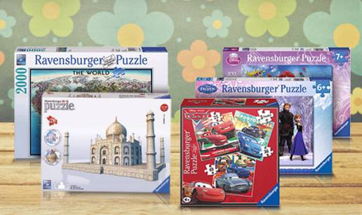 Slažite i kreirajte! Ravensburger puzzle na popustu do -25%