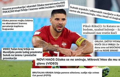 'Pokradeni smo i isprovocirani, Xhaka je psovao, Mitrović mu je htio otkinuti glavu. Piksi=kiksi'