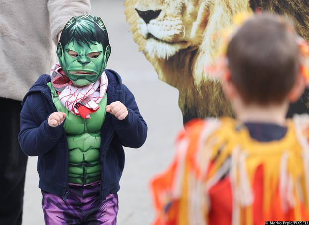 Na Samoborskom fašniku održan je dječji fašnik i povorka dječjih vrtića grada Samobora