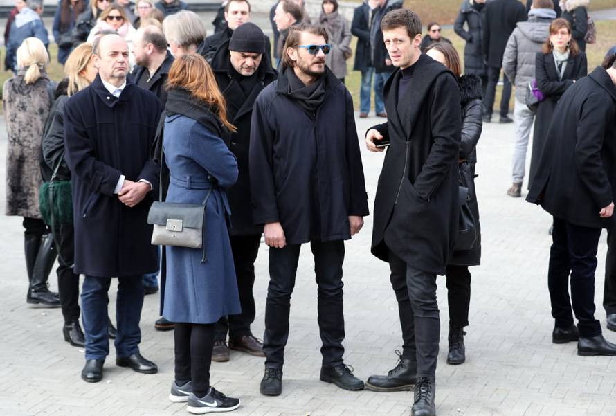Zagreb: Posljednji ispraÄaj glumca Roberta Budaka