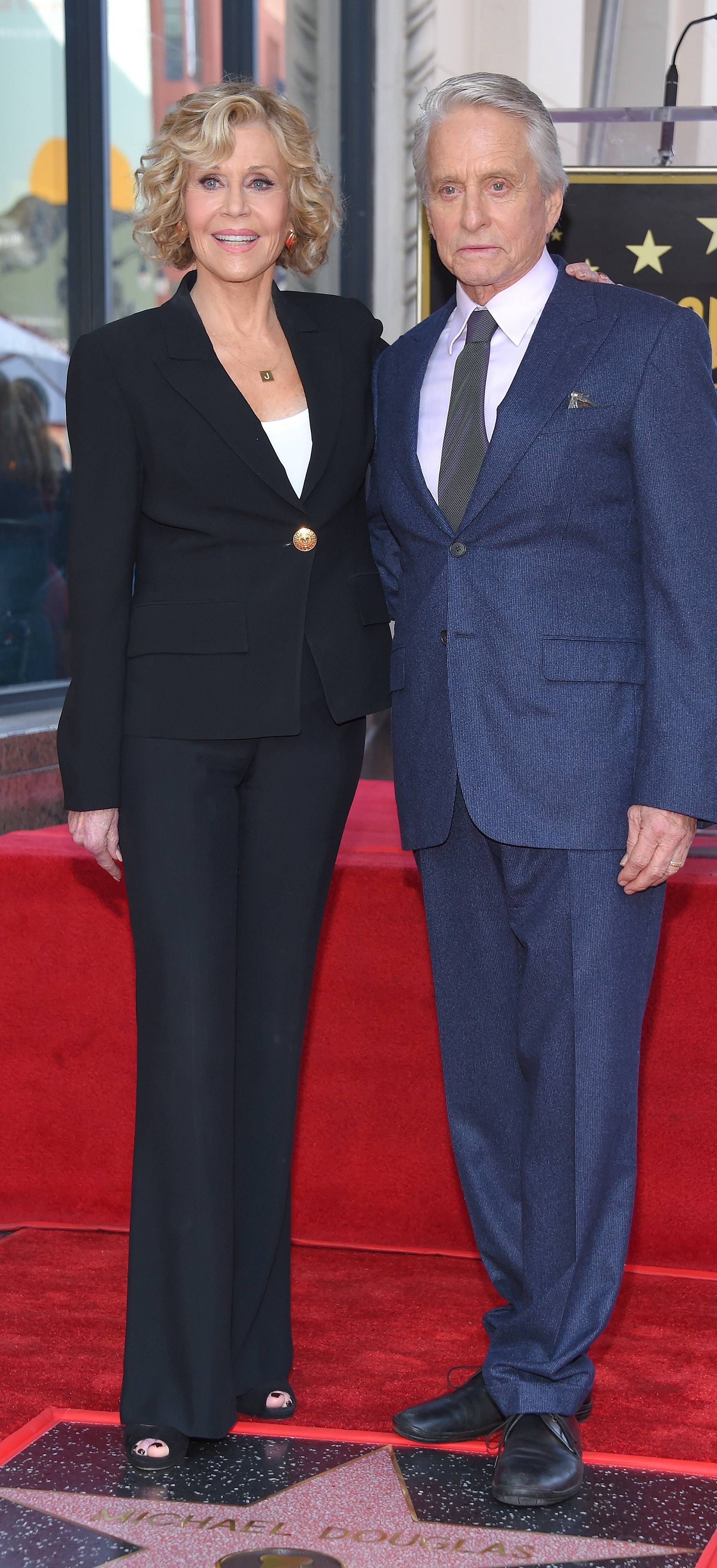 Michael Douglas Hollywood Walk of Fame Ceremony - Los Angeles
