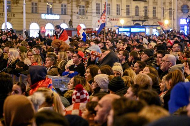 Zagreb: Svečani doček rukometnih reprezentativaca nakon osvojene bronce na Europskom prvenstvu