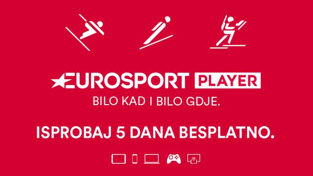 Obožavatelji sporta - isprobajte besplatno Eurosport Player