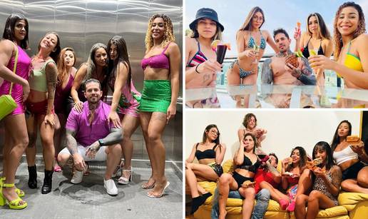 FOTO Brazilac koji ima šest supruga ne planira tu stati! Cilj je deset! 'Želim mnogo djece...'