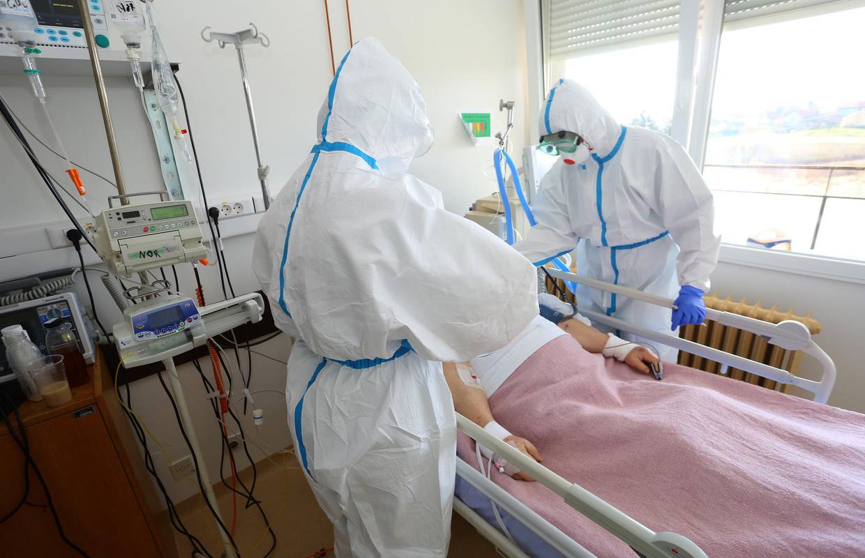 Broj hospitaliziranih stagnira, a manje je i ljudi na respiratorima