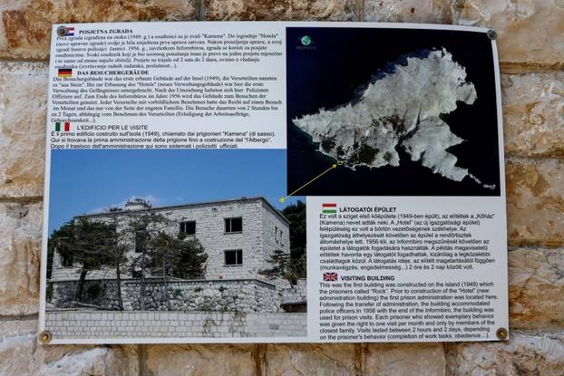 Goli otok je nekada bio zatvor za političke zatvorenike, koji je djelovao između 1949. i 1956.