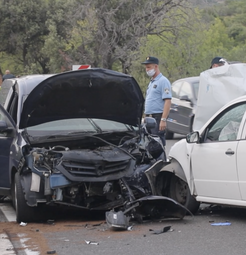 Sudarila se tri automobila kod Šibenika: Ozlijeđeno troje ljudi