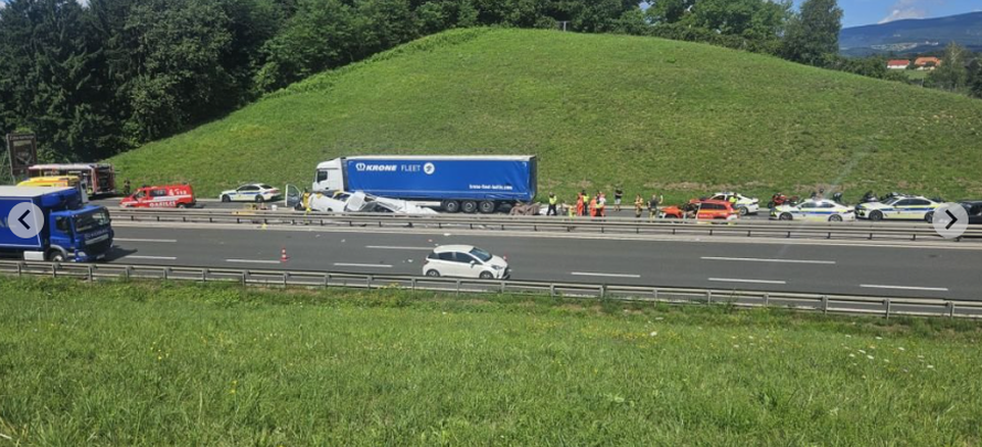 Strašna tragedija u Sloveniji: Pet mrtvih u teškoj nesreći na autocesti prema Ljubljani!