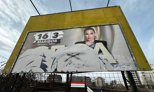 VIDEO Pokidali Cecin plakat u Zagrebu: 'Ovo je sramota!'