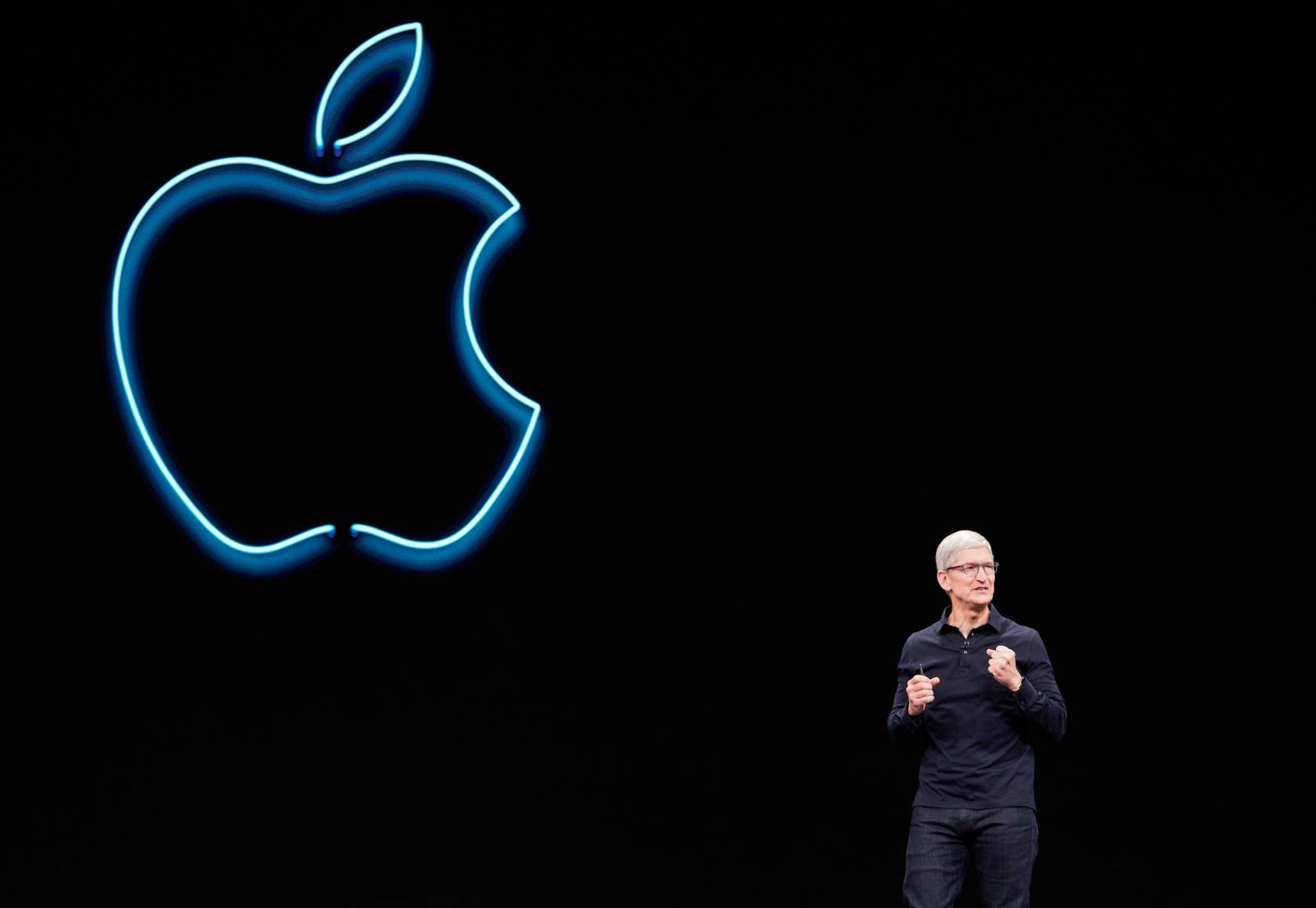 Apple CEO Tim Cook speaks during Apple's annual Worldwide Developers Conference in San Jose
