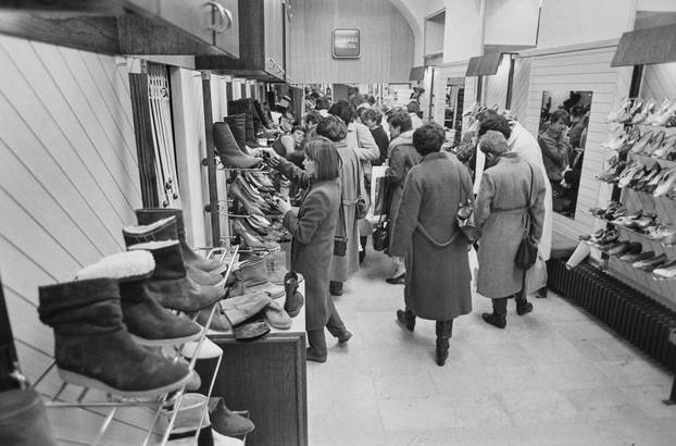 Zagreb: Kupovina u robnoj kući Nama u Ilici u rujnu 1984. godine