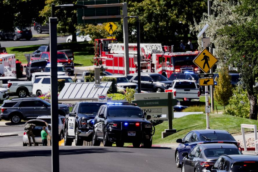 Charlie Kirk shot at Utah university event