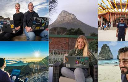 Kako izgleda život digitalnih nomada: 'Ured su nam planina ili plaža, a 'kuća' cijeli svijet'