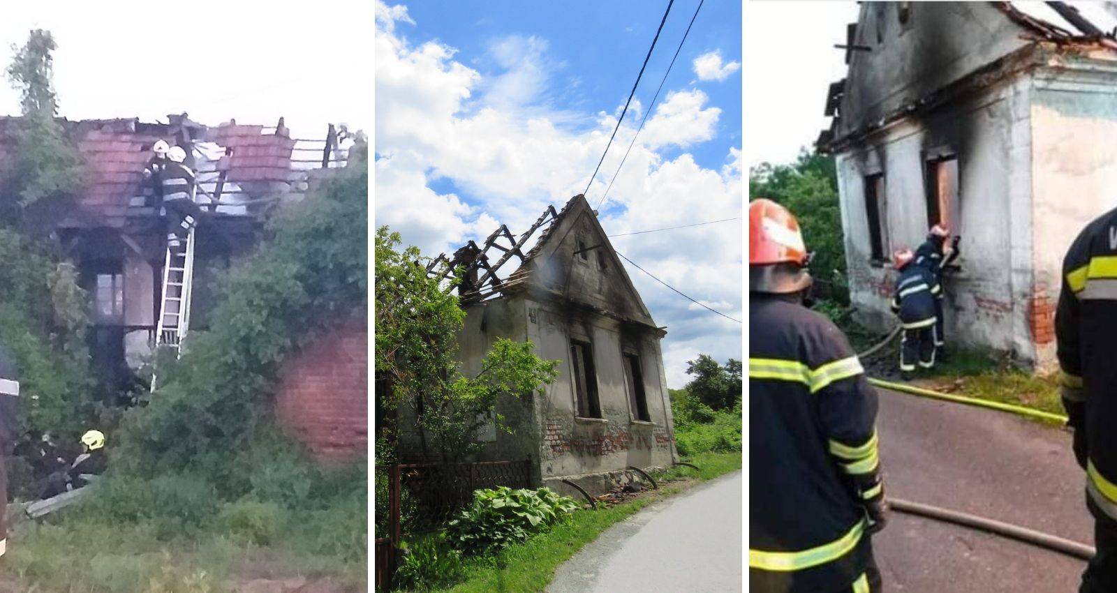 Strah od piromana u Orahovici: 'Tko pali naše kuće? Bojimo se'