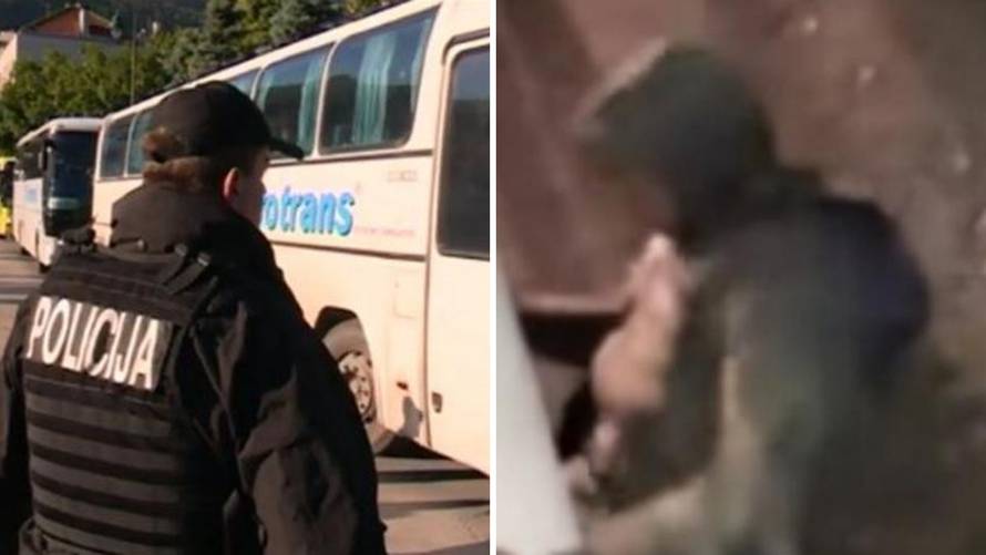 Sakrio se ispod autobusa pa potrgao cijevi za ventilaciju