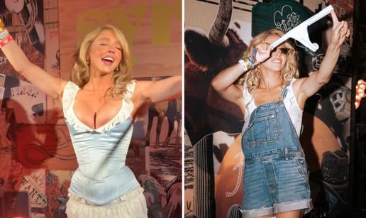 Uski korzet jedva je obuzdao bujne grudi Sydney Sweeney: Na publiku je bacala ga&cacute;ice...