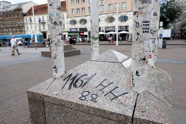Zagreb: Provokacija u samom centru grada