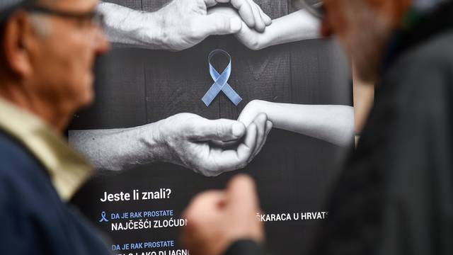 Zagreb: Hrvatsko društvo bolesnika s rakom prostate organizira akciju Svi za njega