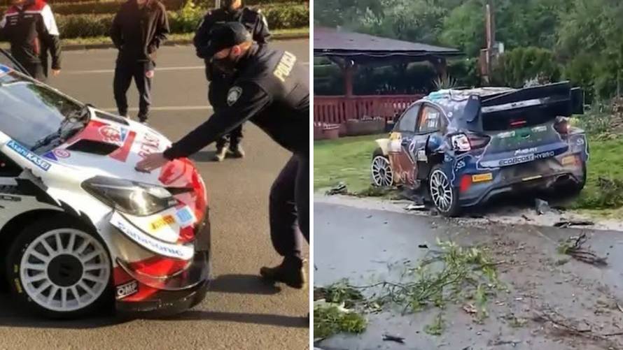 Prvak bježao policiji: Kako su izgledali zastrašujući trenuci izlijetanja na hrvatskom WRC-u